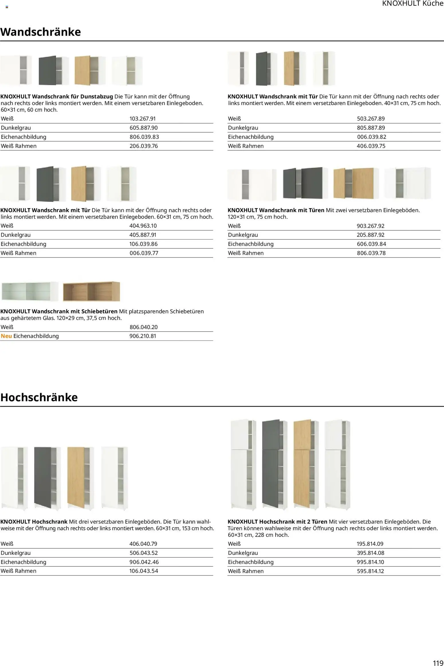 Ikea Küchen  - Seite 119 - gültig ab 02.01.2026