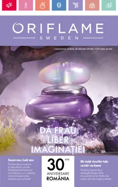 Oriflame catalog 12 2025 valabil de la 20.08.2025