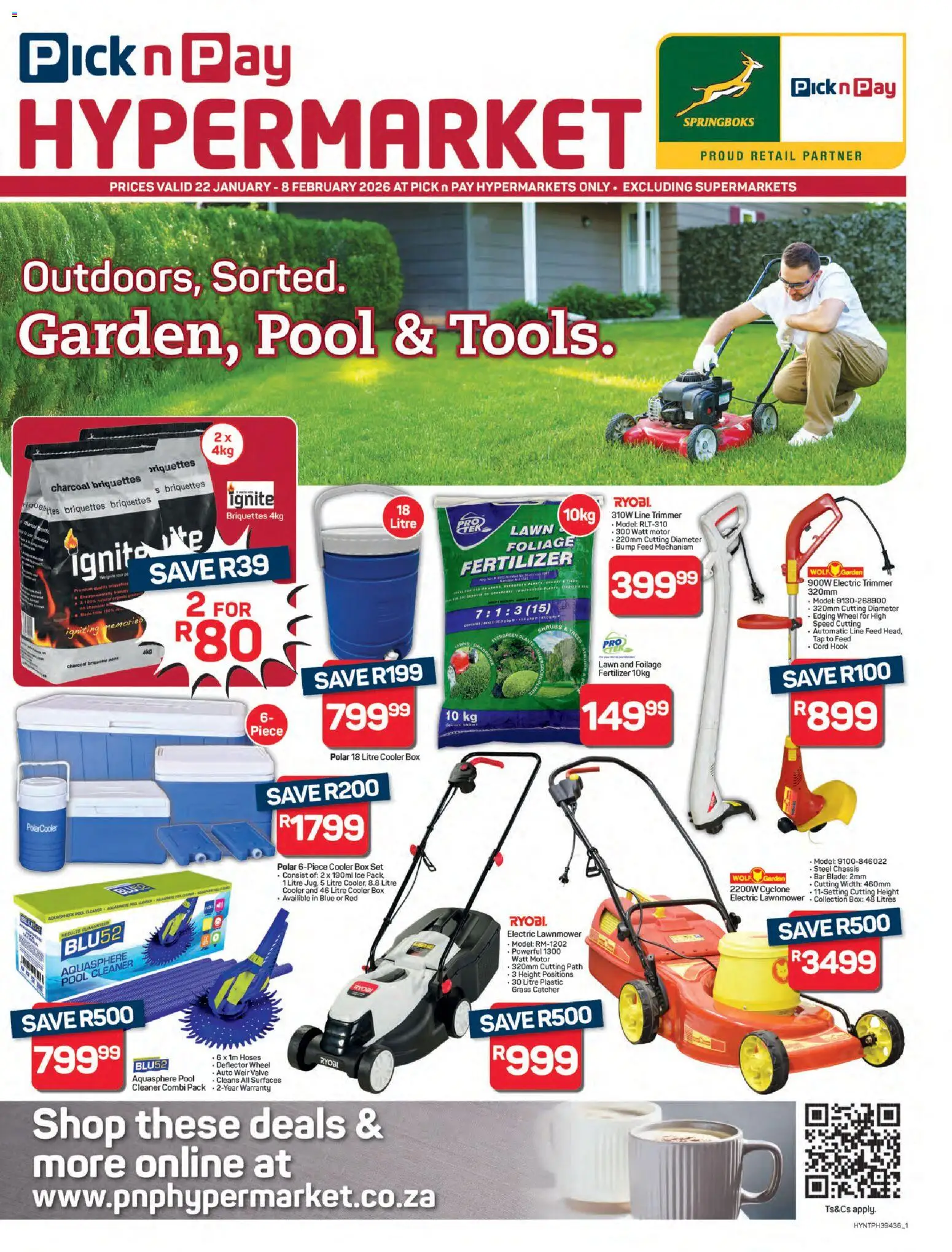 Pick n Pay - Hypermarket Summer Specials - page 1- valid from 22/01/2026