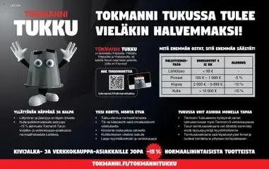 Esikatselu Tokmanni - Erikoisliite voimassa alkaen 16/02/2026