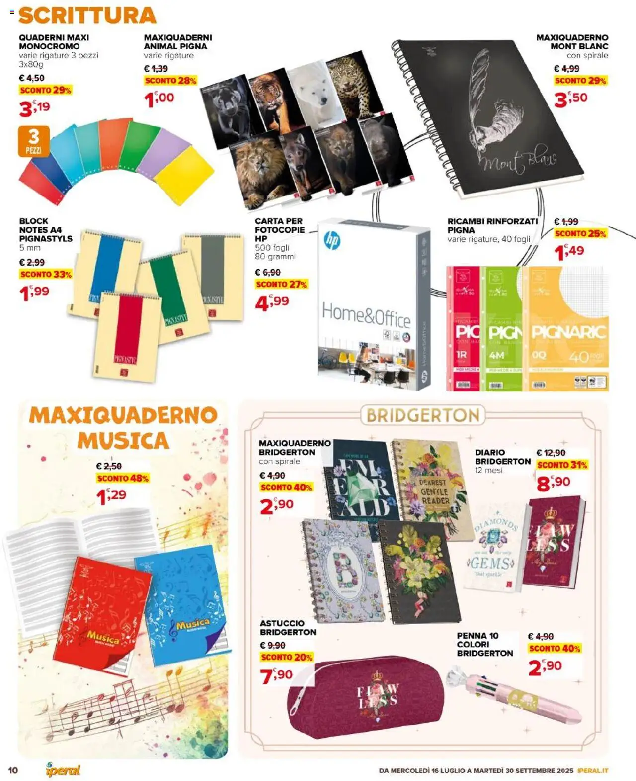 Iperal Scuola catalogo - pagina 10 - valido dal 16/07/2025