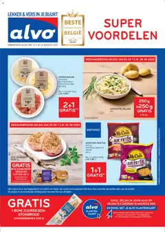 Alvo folder geldig vanaf 13/08/2025