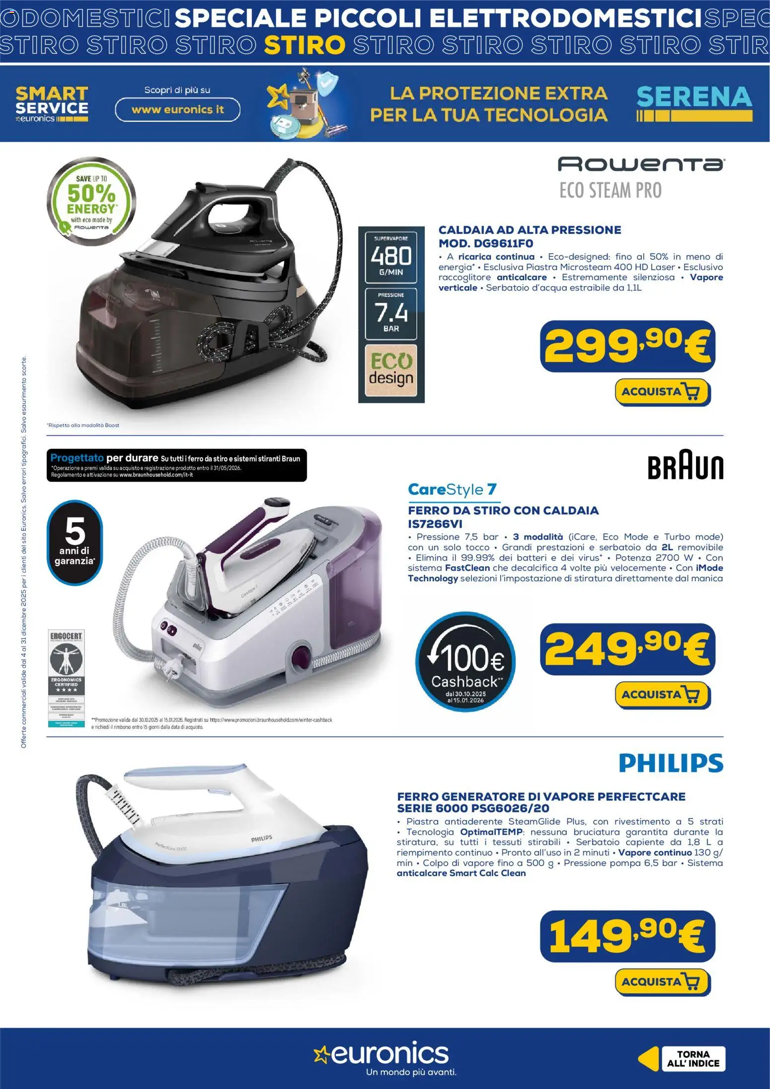 Euronics Piccoli Elettrodomestici catalogo - pagina 10 - valido dal 04/12/2025