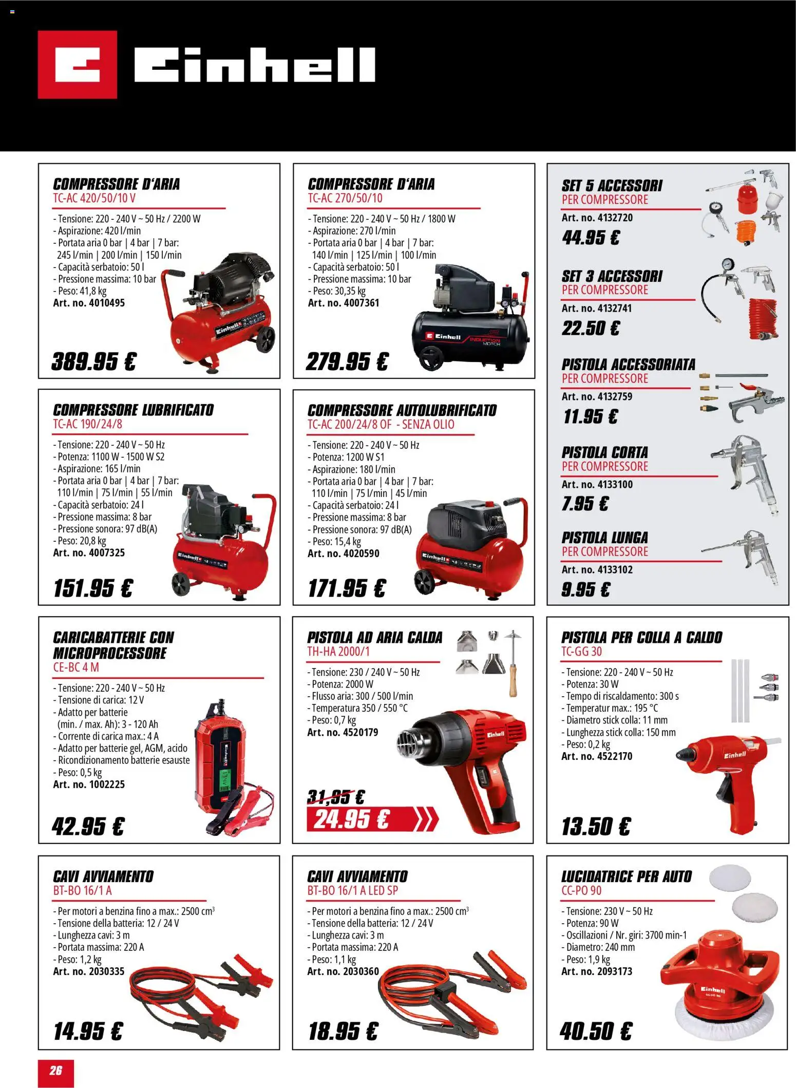 Volantino Einhell	 - pagina 26 - valido dal 02/02/2026