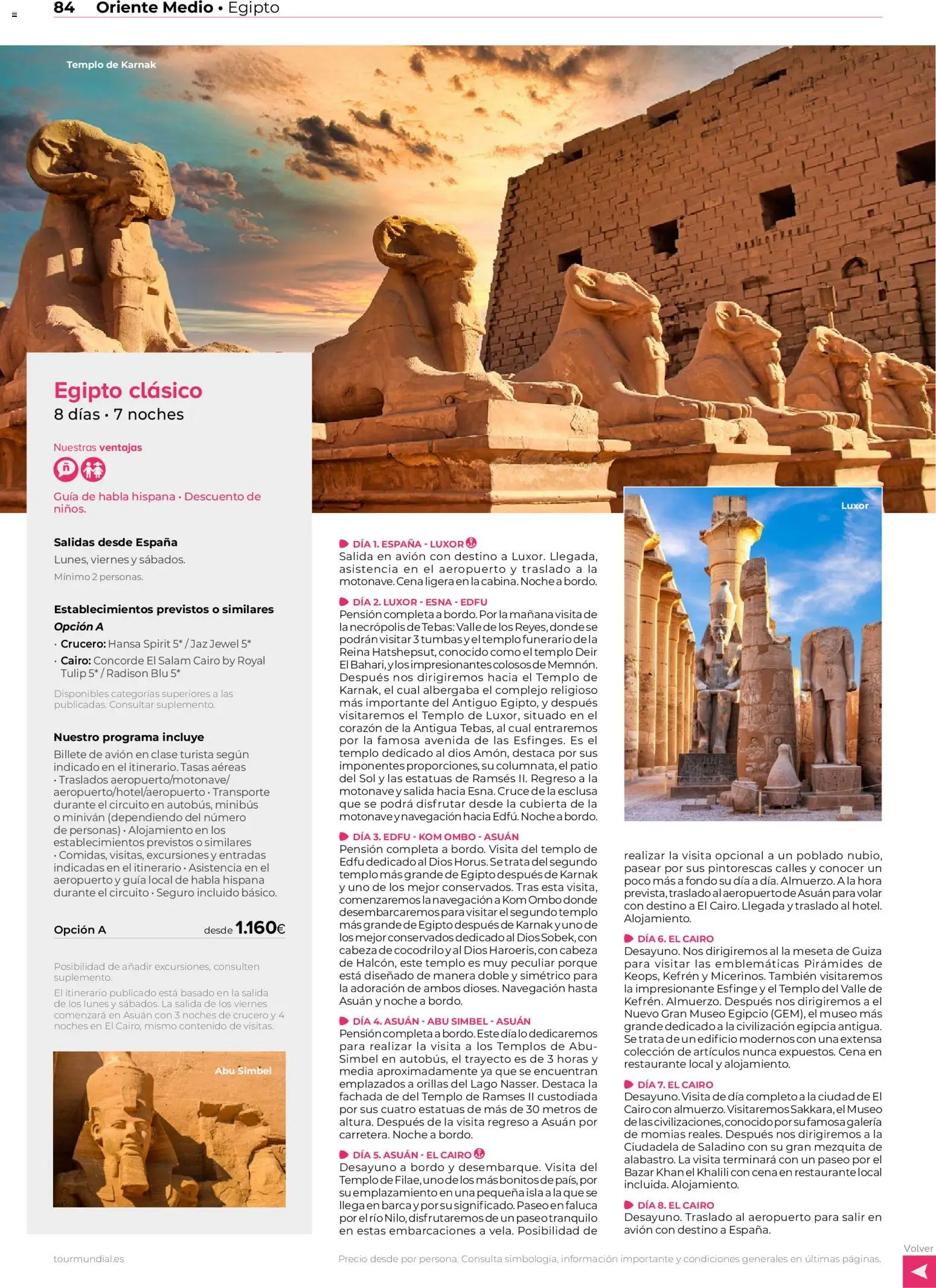 Viajes El Corte Inglés Africa y Oriente Medio - Página de 84 - Válido desde 01/01/2026