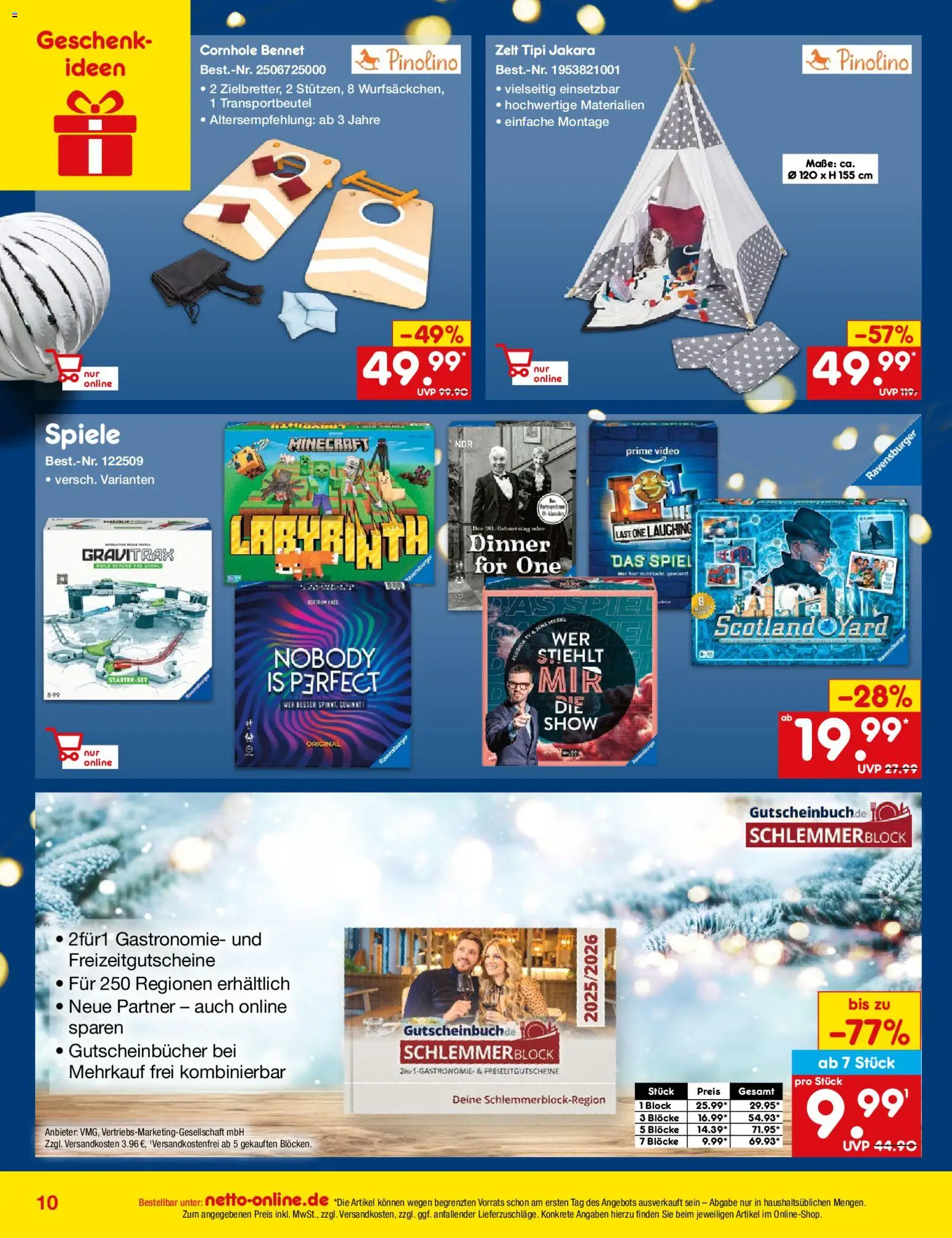 Netto Marken-Discount Online-Angebote Dezember - Seite 10 - gültig ab 01.12.2025