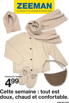 Aperçu Zeeman catalogue Automne valable à partir du 11/10/2025