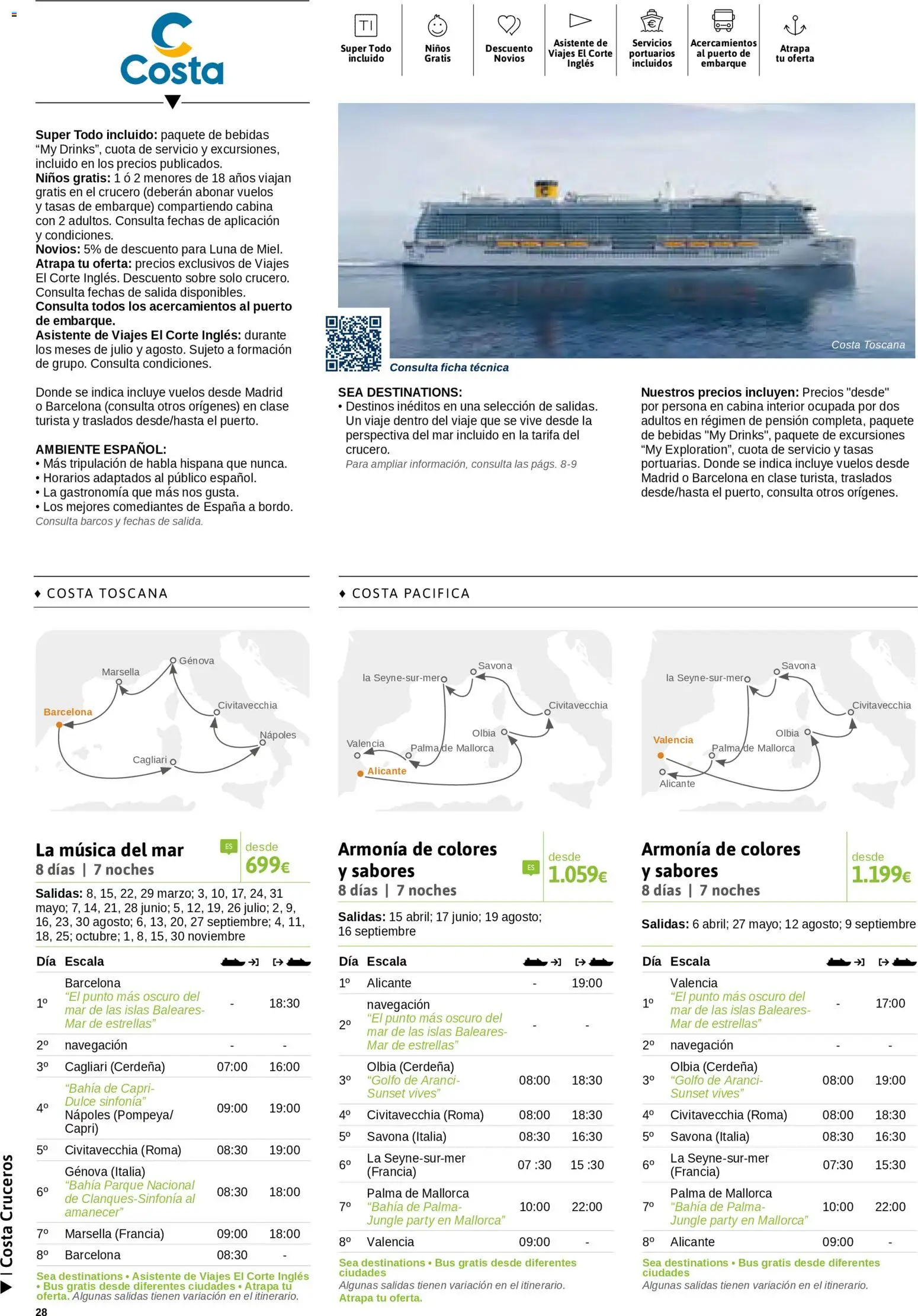 Viajes El Corte Inglés Cruceros marítimos - Página de 29 - Válido desde 01/01/2026