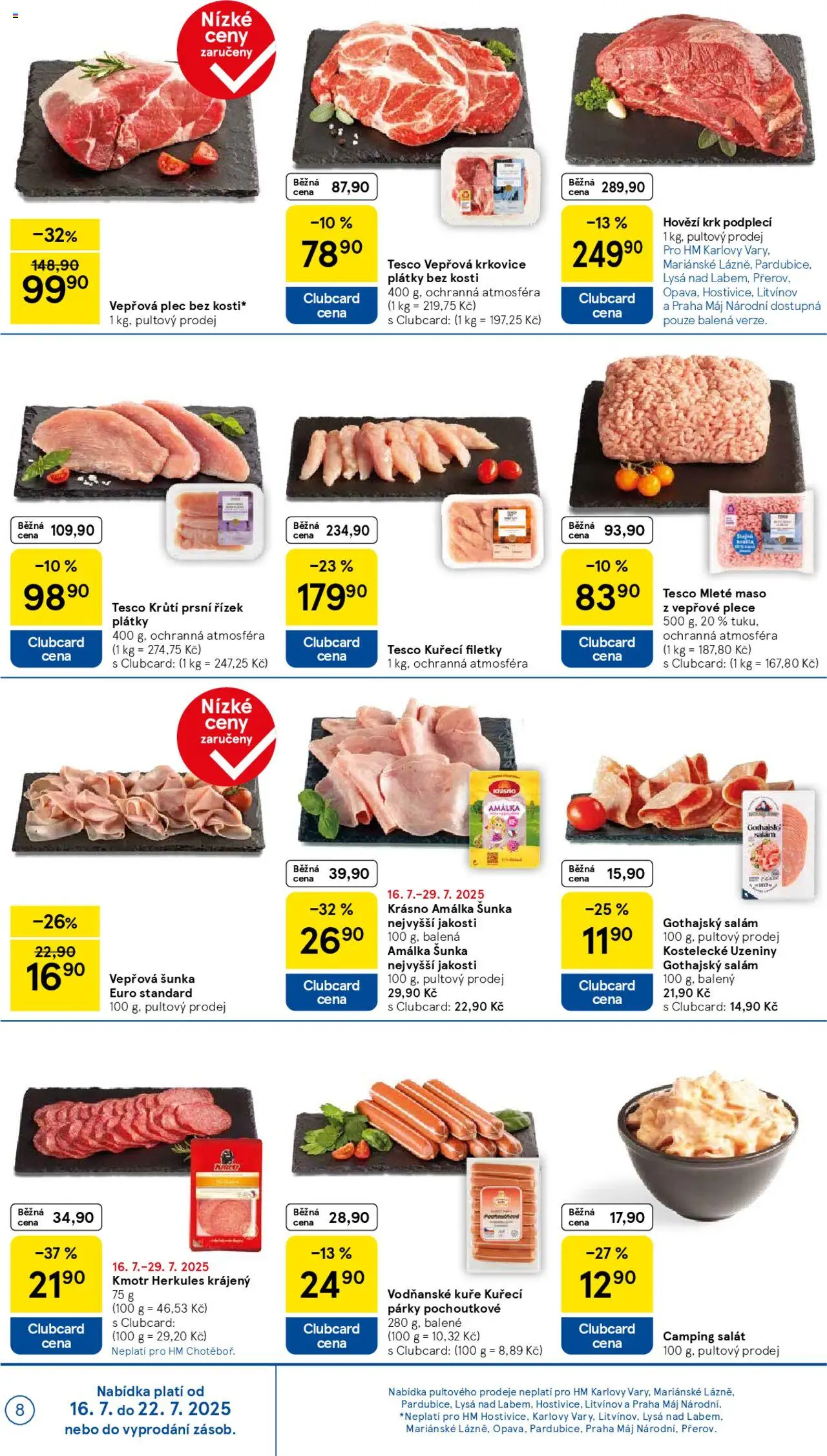 Tesco leták - Hypermarket - strana 8- platný od 16.07.2025