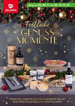 Vorschau Selgros Genussmomente gültig ab 06.11.2025