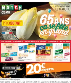 Aperçu Match Supermarché - 65 ANS ça se fête en grand valable à partir du 28/10/2025