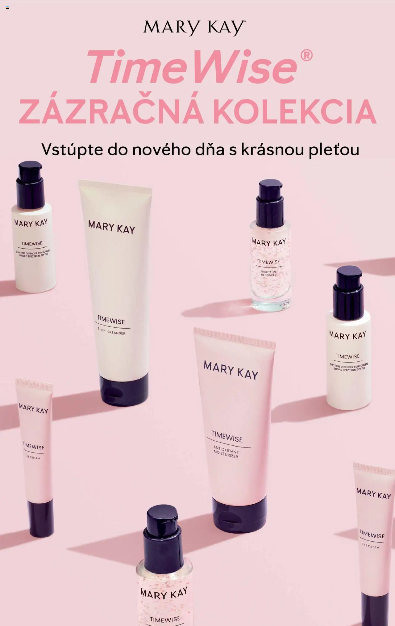 Mary Kay TimeWise® Zázračná kolekcia - strana 1- platný od 18.04.2025