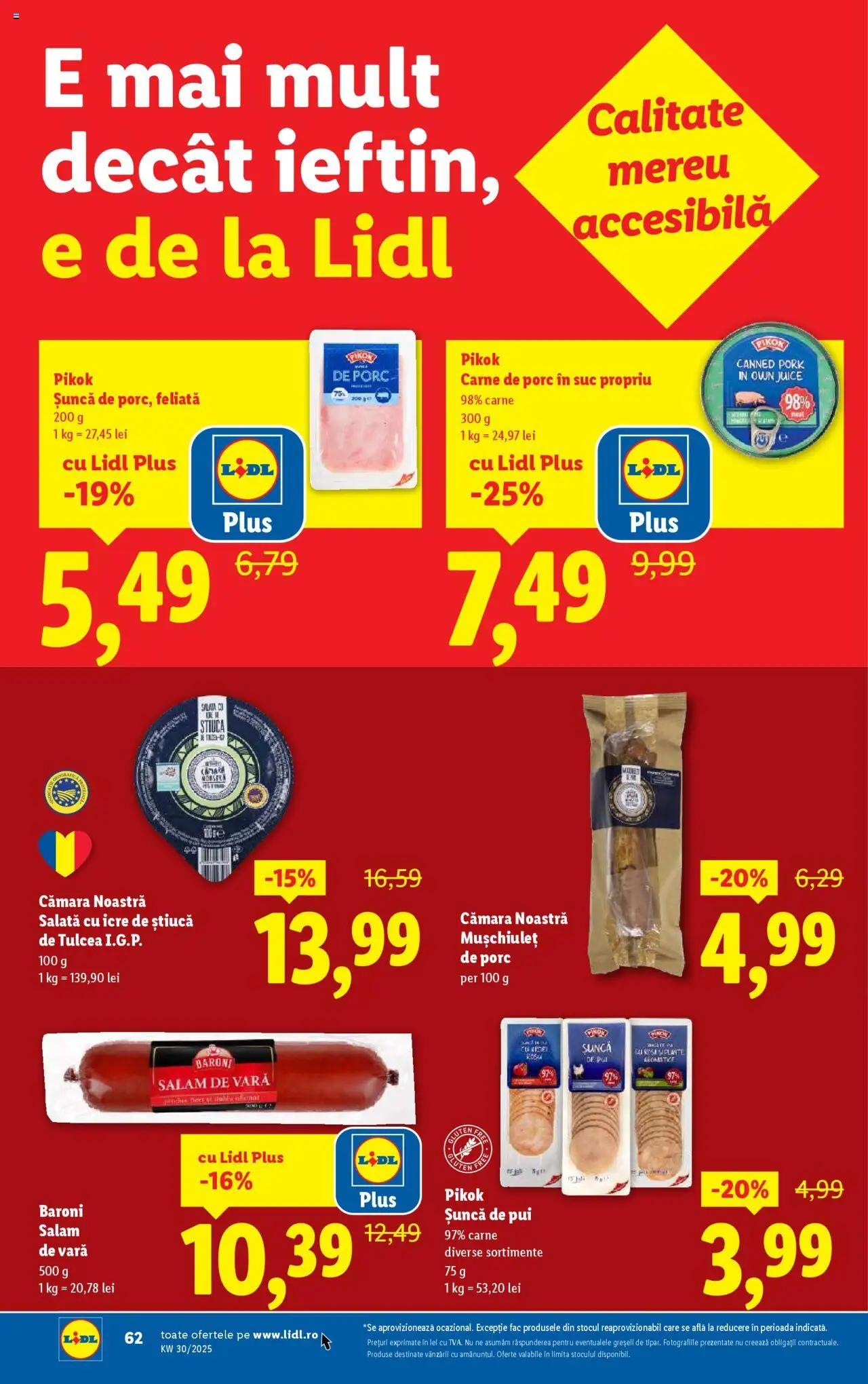 Catalog Lidl - pagina 62- valabil de la 21.07.2025