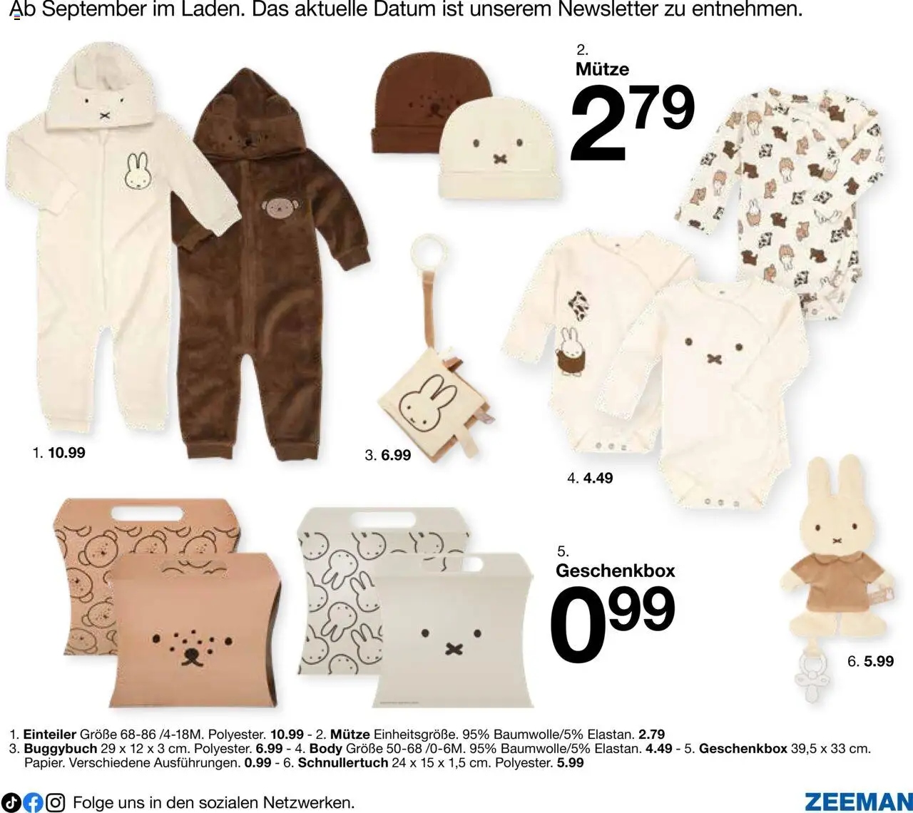 Zeeman Babyprospekt - Seite 11 - gültig ab 18.07.2025