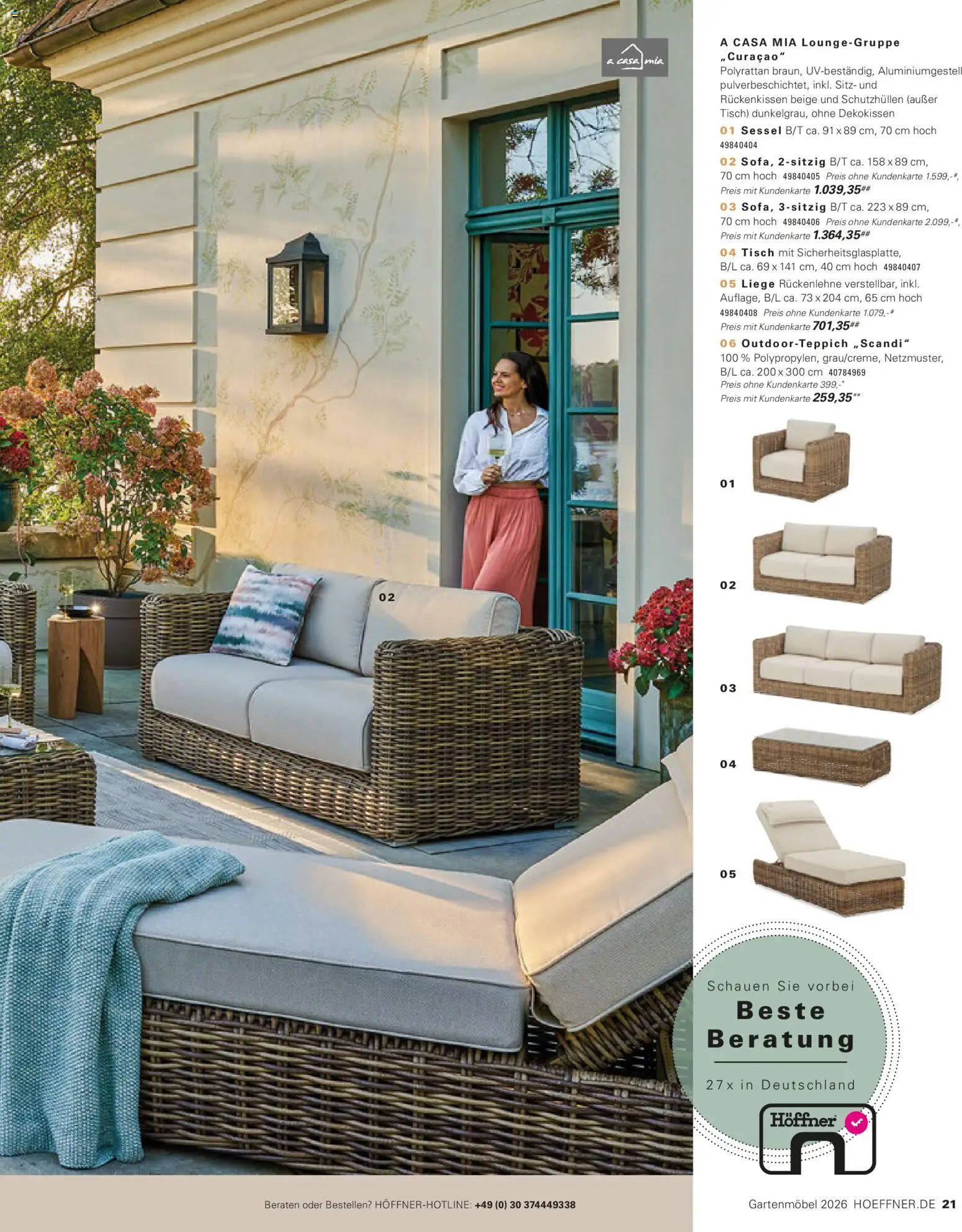 Höffner Prospekt Gartenmöbel - Seite 21 - gültig ab 27.03.2026