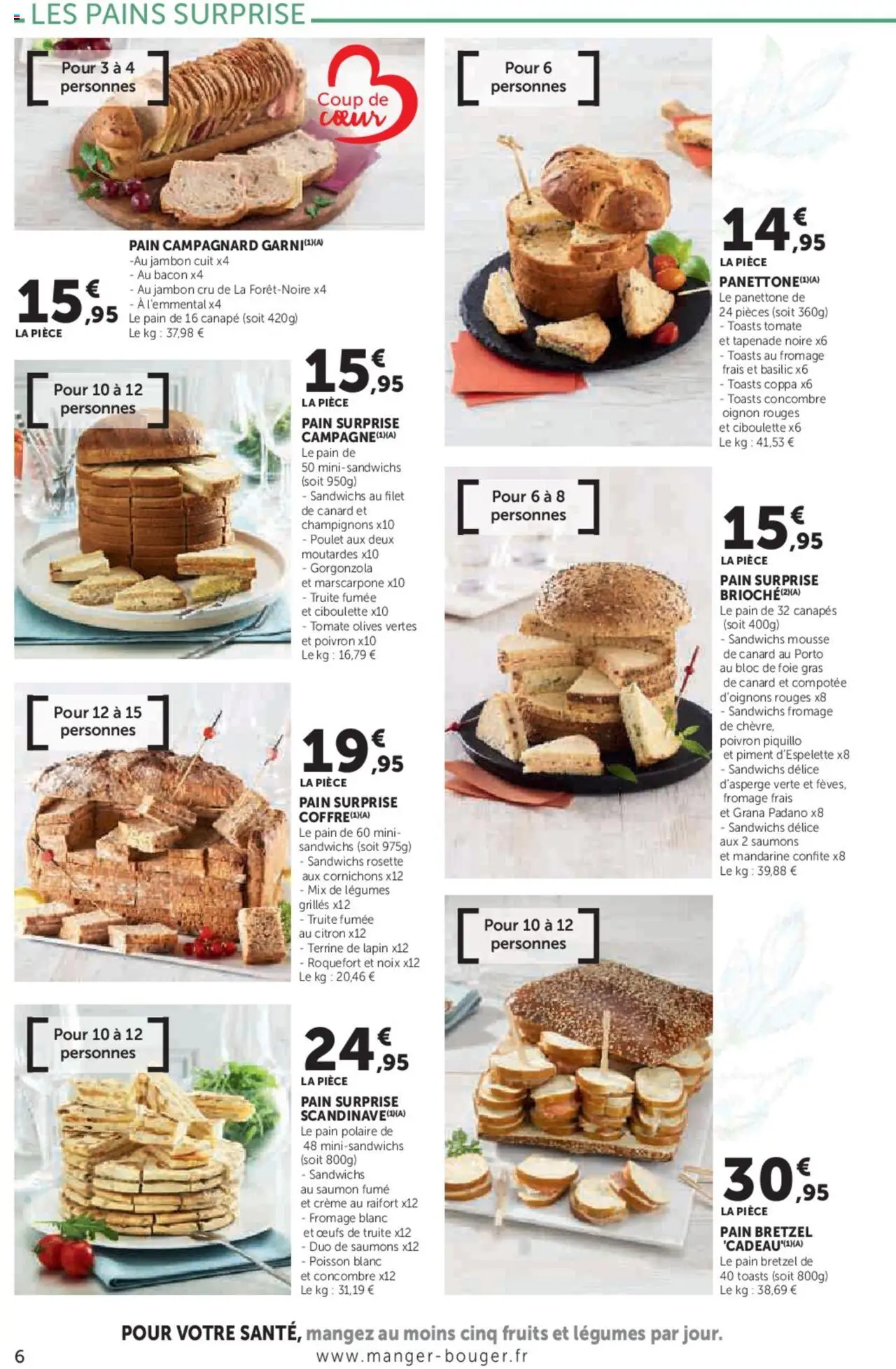 U Express La carte Printemps Été - page 6 - valable à partir du 08/04/2025