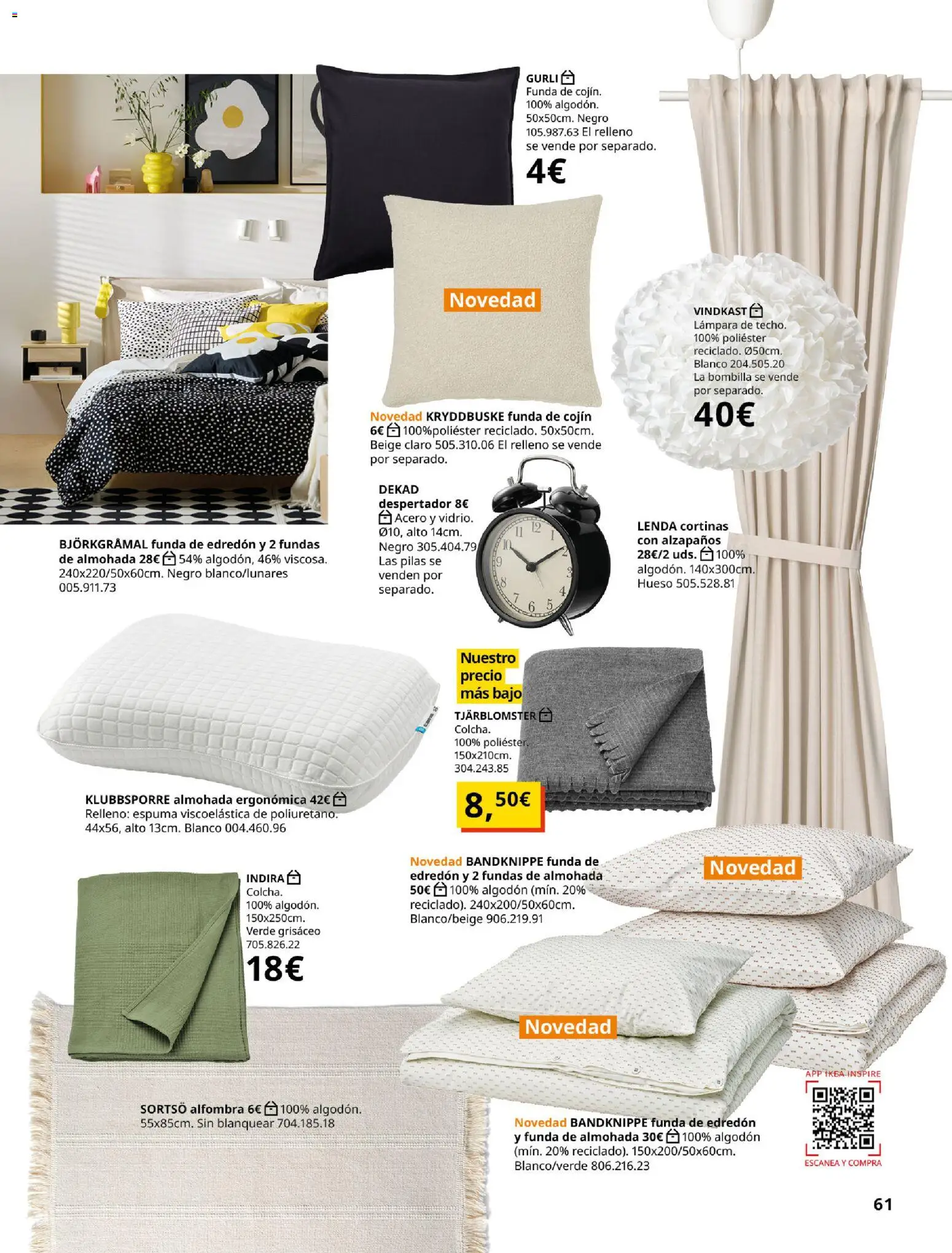 Catálogo IKEA Accesorios y decoración - Página de 61 - Válido desde 01/02/2026