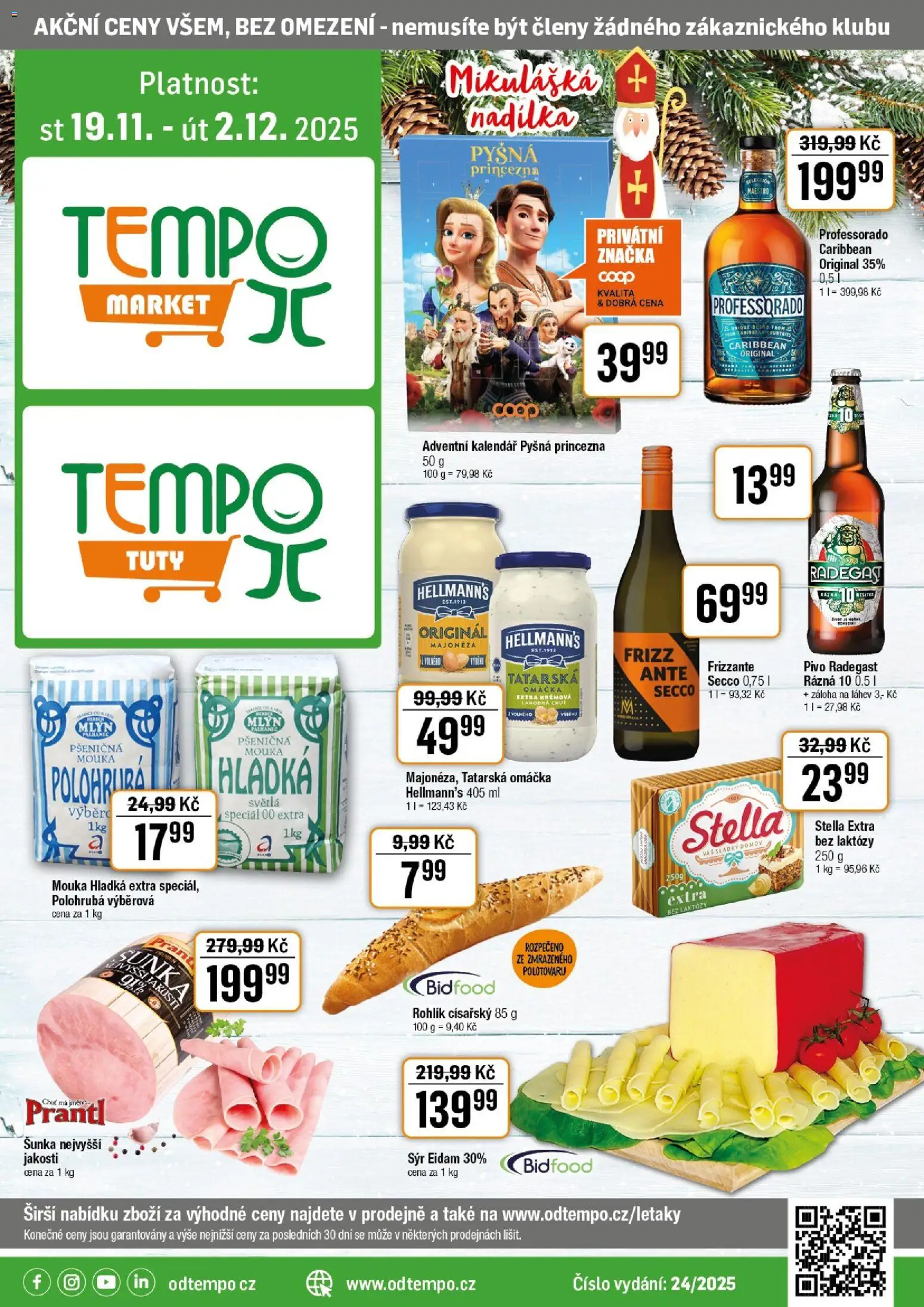 Tempo leták - Tuty - strana 1- platný od 19.11.2025