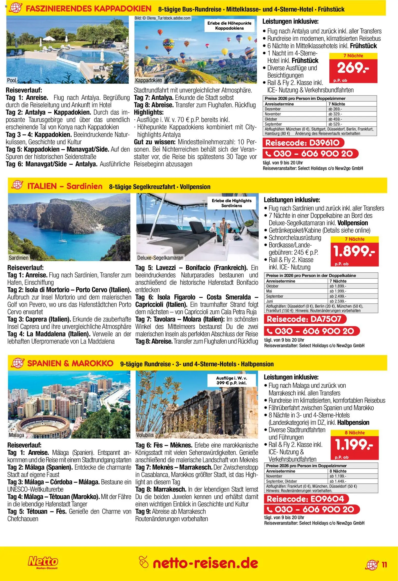 Netto Reisen Prospekt 	 - Seite 11 - gültig ab 30.04.2026