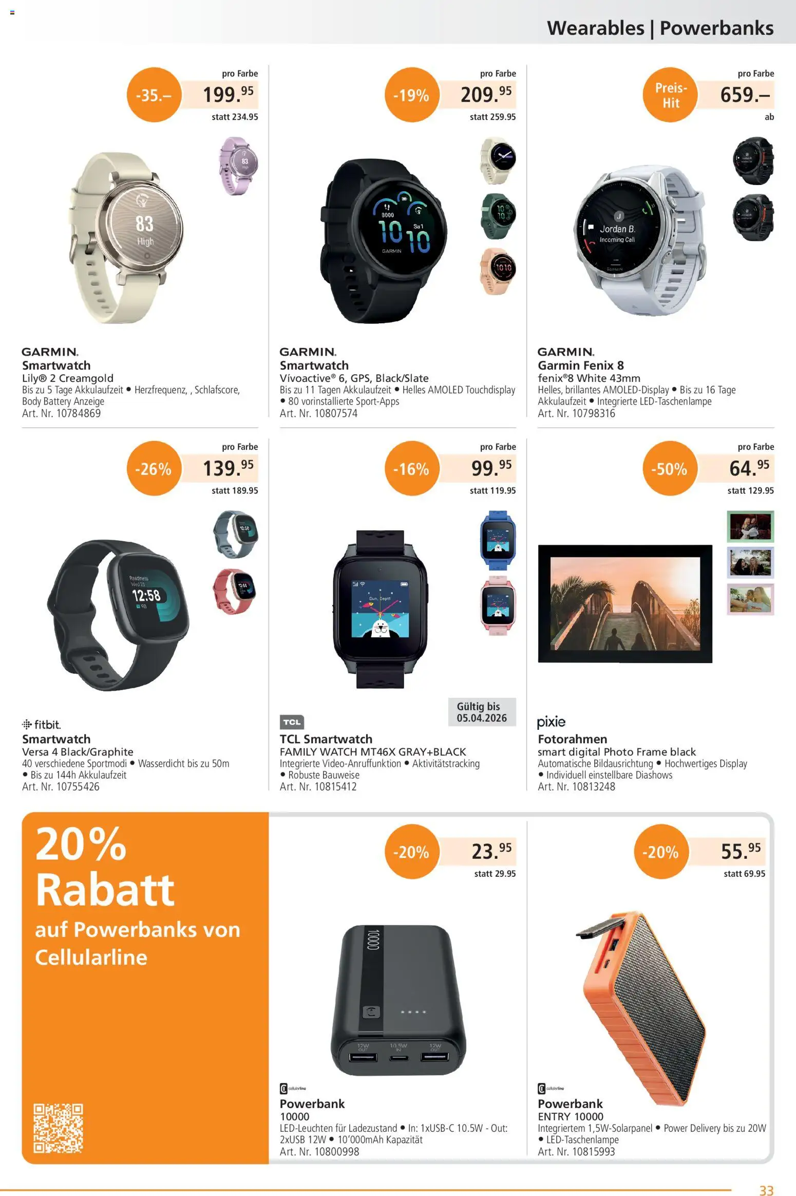 Fust aktionen - page 33- valid from 23.03.2026