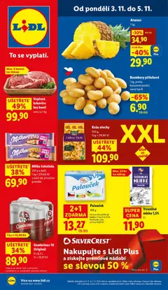 Náhled Lidl leták platný od 03.11.2025