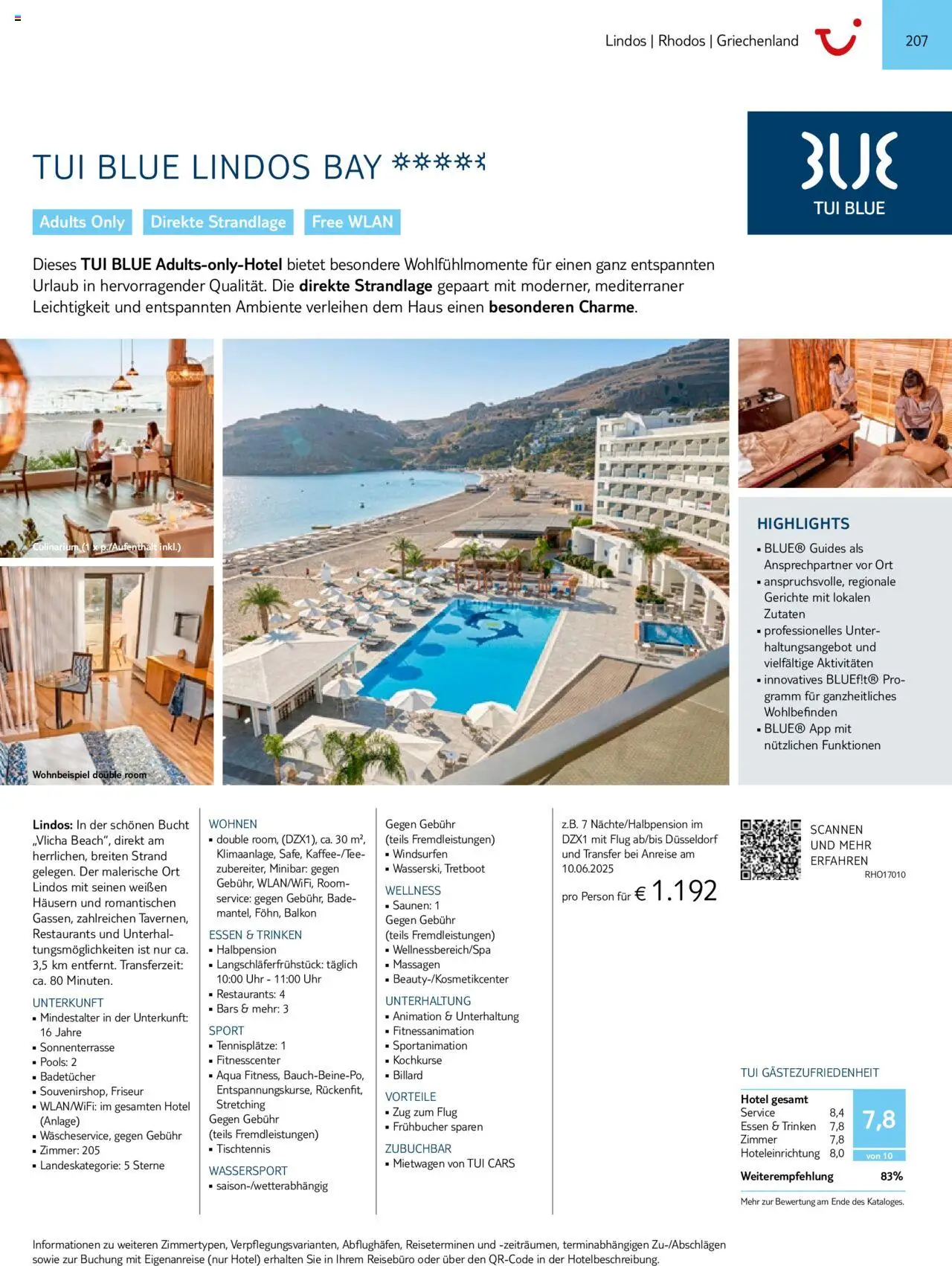 TUI  Südeuropa & Nordafrika 2025/26 - Seite 207 - gültig ab 01.01.2025