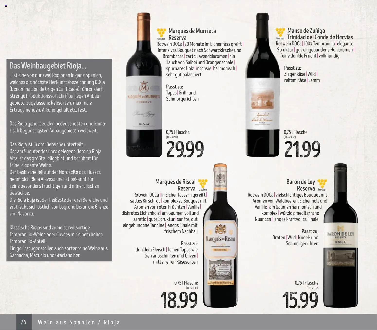 Edeka Struve Wein– und Spirituosen - Seite 76 - gültig ab 14.11.2025