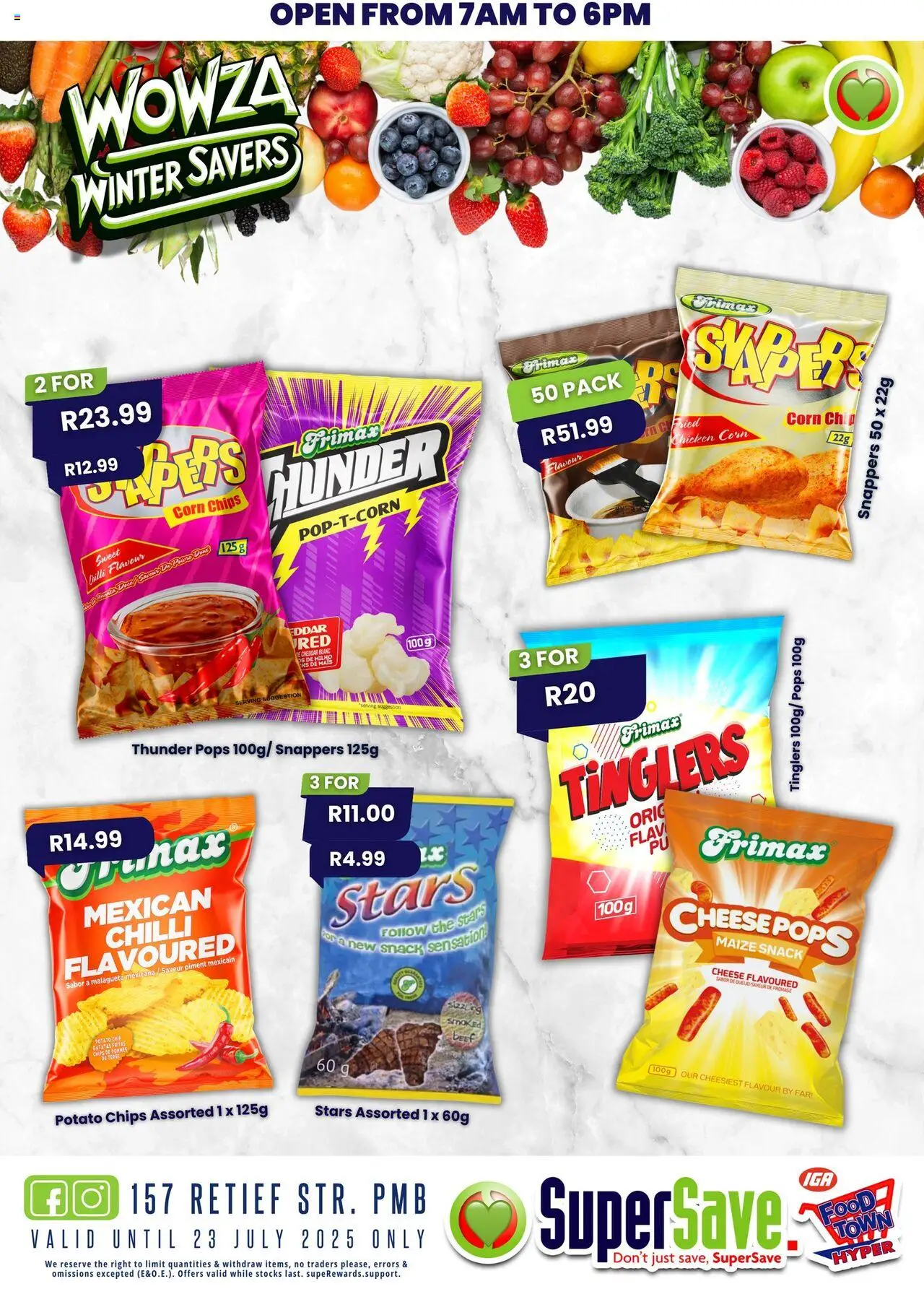 Super Save Specials - page 43- valid from 18/07/2025