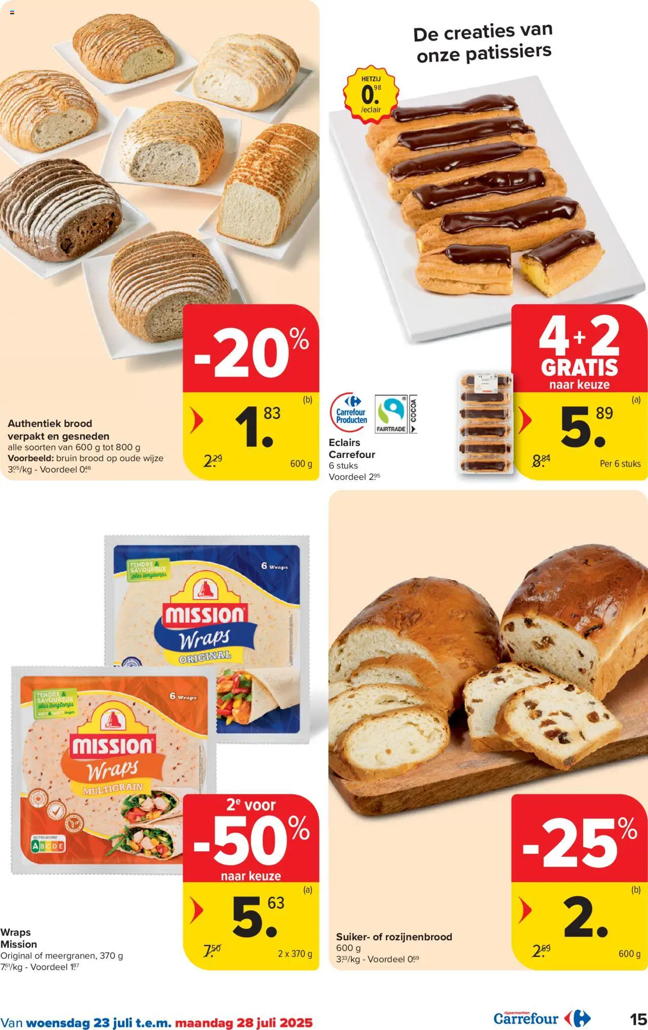 Carrefour folder week 30 - pagina 15- geldig vanaf 23/07/2025