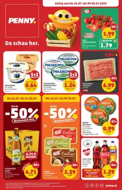 Vorschau Penny Markt Flugblatt  gültig ab 24.07.2025