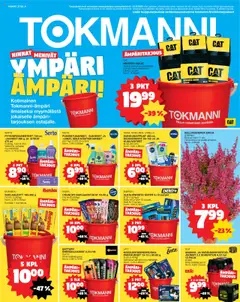 Esikatselu Tokmanni tarjoukset voimassa alkaen 08/09/2025