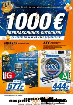 Vorschau Expert Prospekt 	 gültig ab 17.10.2025