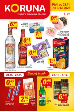 Koruna leták platný od 21.11.2025