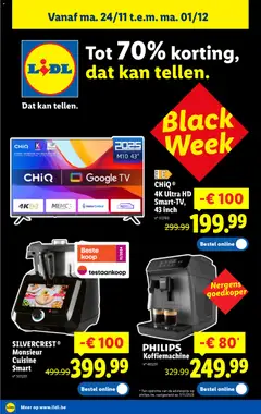 Lidl - Black Friday  geldig vanaf 24/11/2025