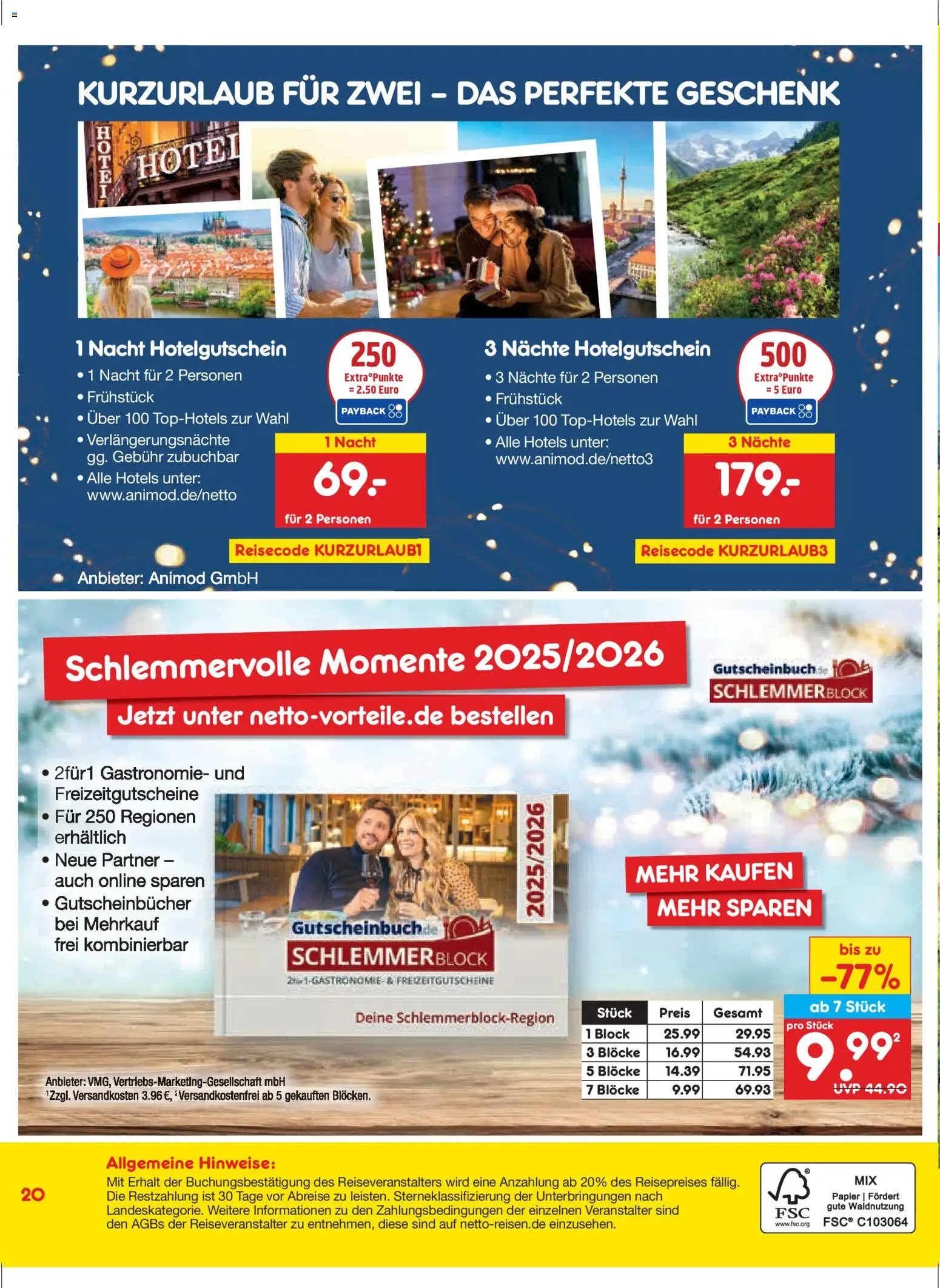 Netto Reisen Prospekt 	 - Seite 20 - gültig ab 27.11.2025