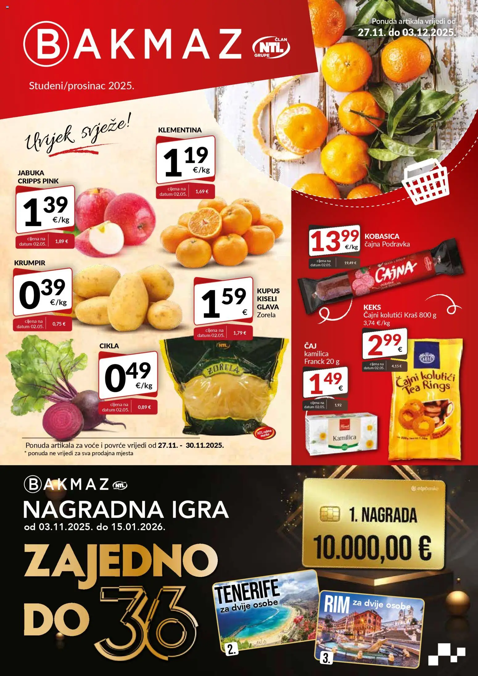 Bakmaz - Katalog - stranica 1- važeći od 27.11.2025