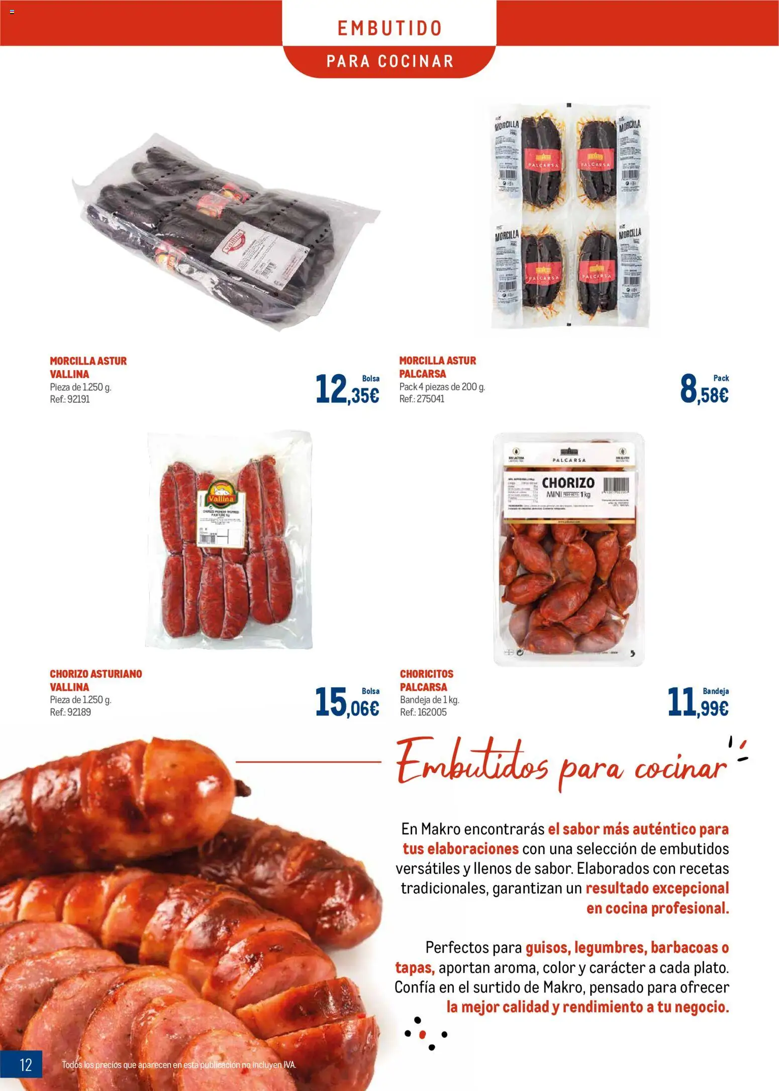 Makro - Charcuteria Sur - Página de 12 - Válido desde 01/12/2025