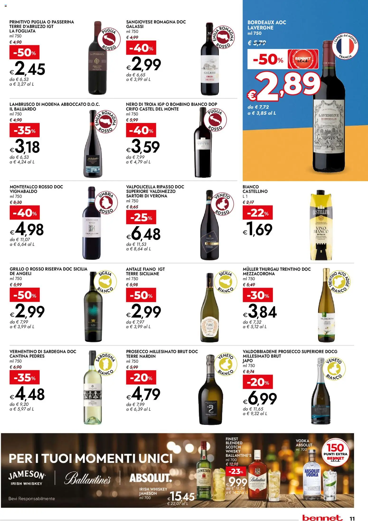 Volantino bennet	 - pagina 11 - valido dal 27/11/2025