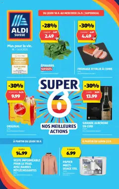 Vorschau Aldi Aktionen FR gültig ab 18.09.2025