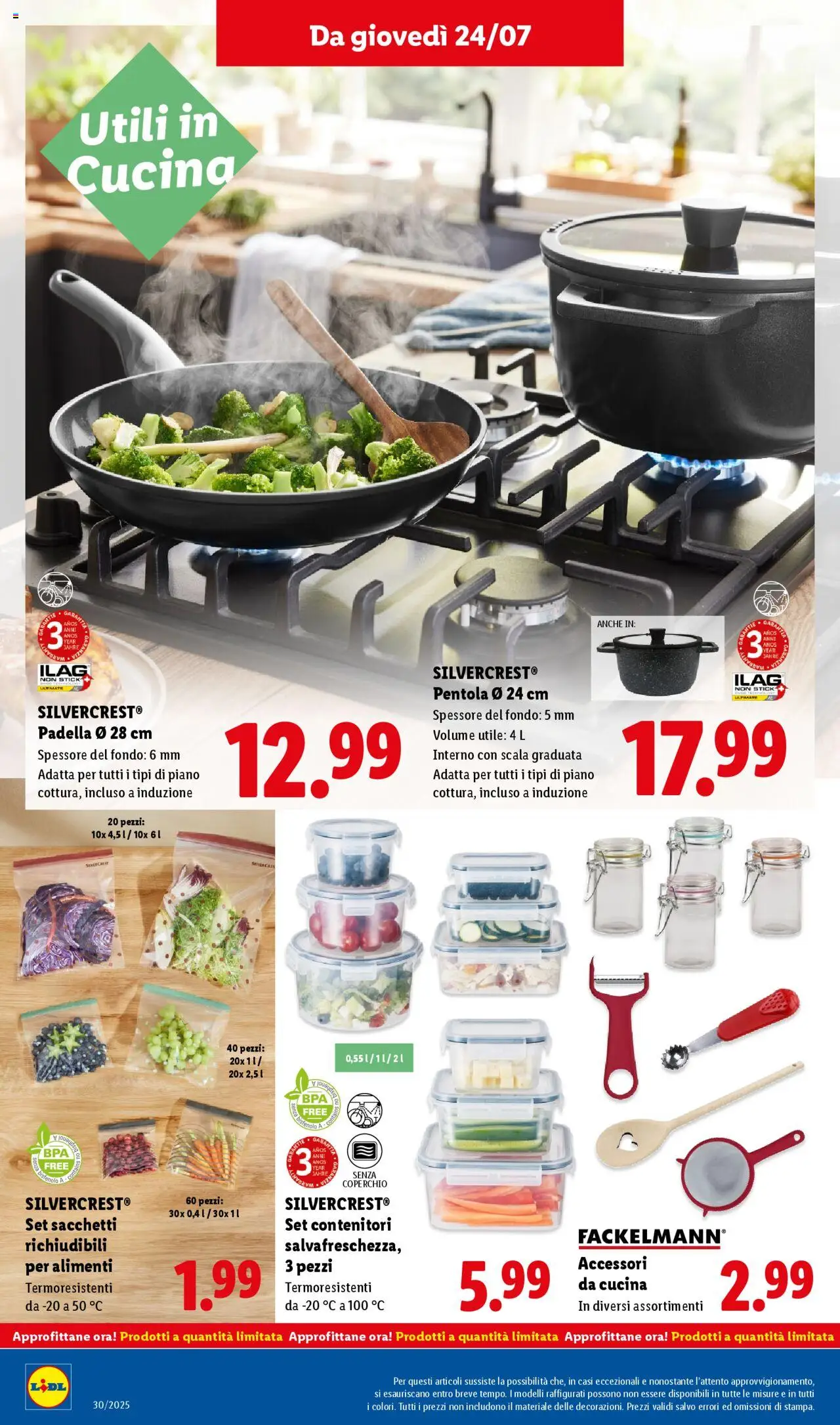 Volantino Lidl	 - pagina 46 - valido dal 21/07/2025