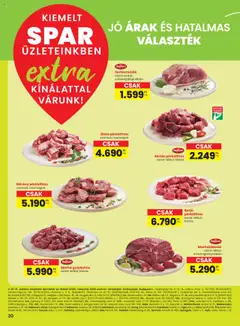 Előnézet Spar - Extra ajánlatok érvényes 2025.09.18.-tól