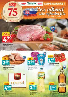 COOP Jednota leták platný od 28.08.2025