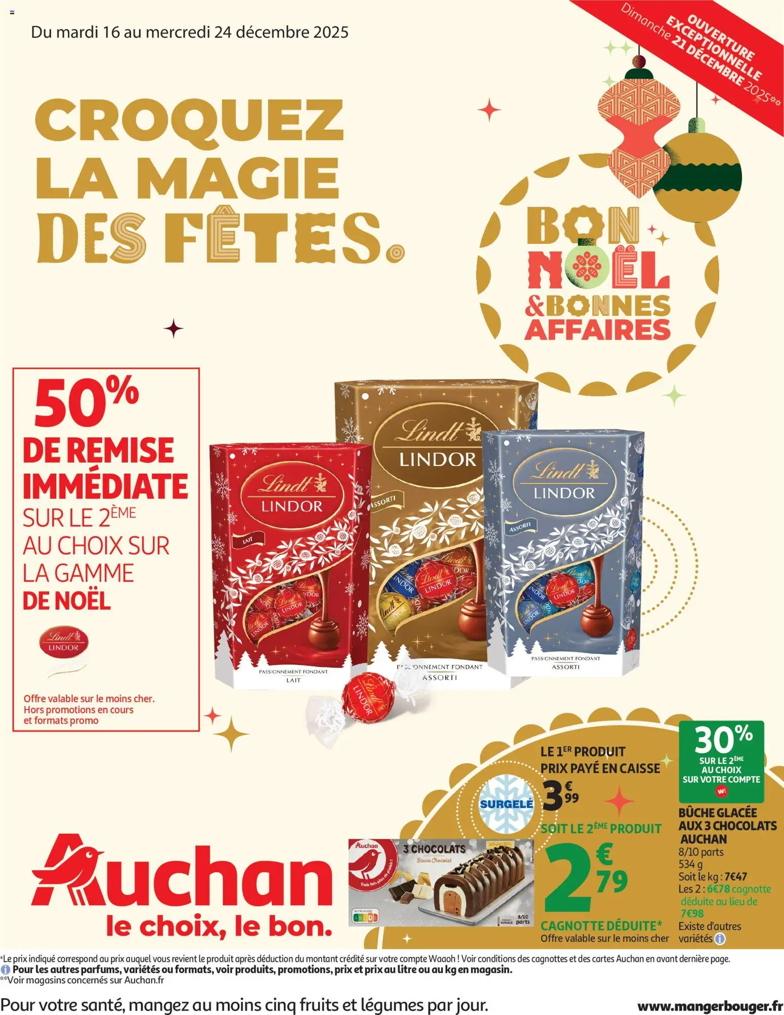 Auchan  Croquez la magie des fêtes - pagina 1- geldig vanaf 16/12/2025
