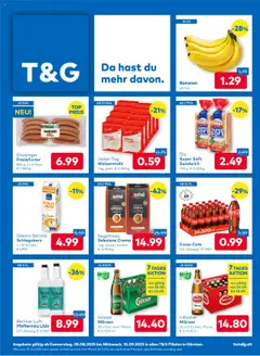 Vorschau T&G Kärnten gültig ab 28.08.2025