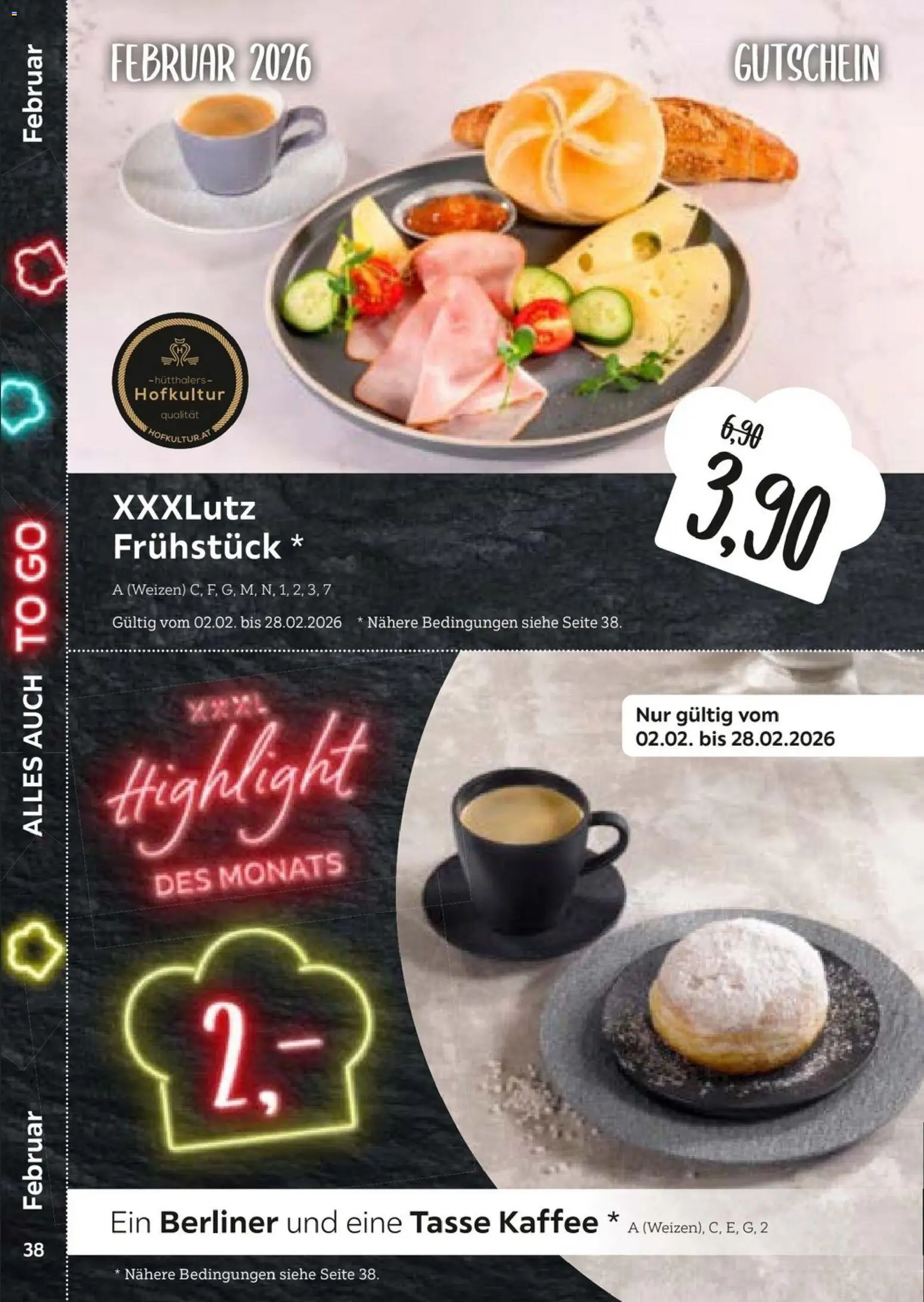 XXXL Lutz  Freundschaftskartenjournal - Seite 38 - gültig ab 01.02.2026