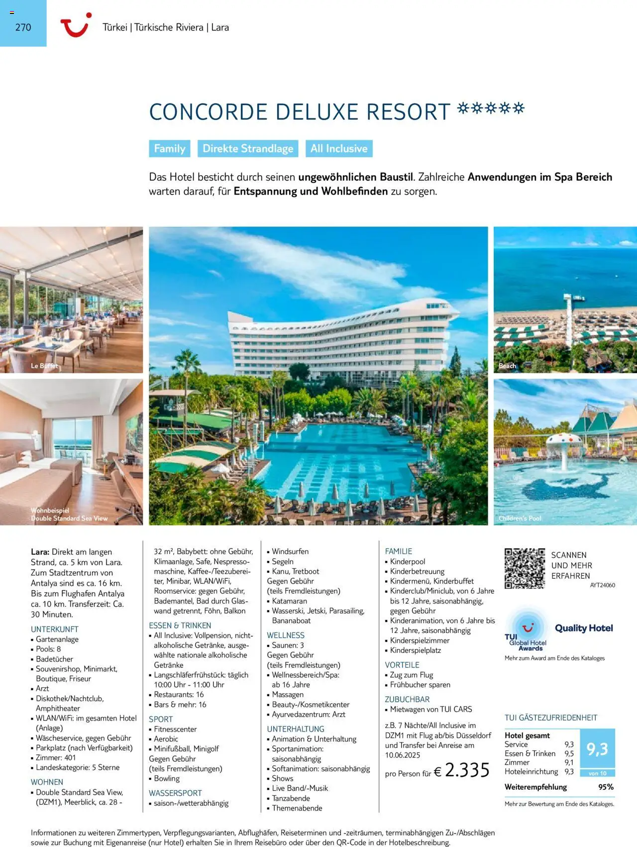 TUI  Südeuropa & Nordafrika 2025/26 - Seite 270 - gültig ab 01.01.2025
