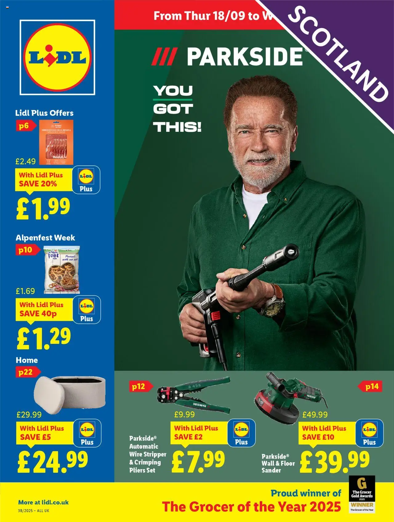 Lidl - Lidl Weekly Scotland - page 1- valid from 18/09/2025