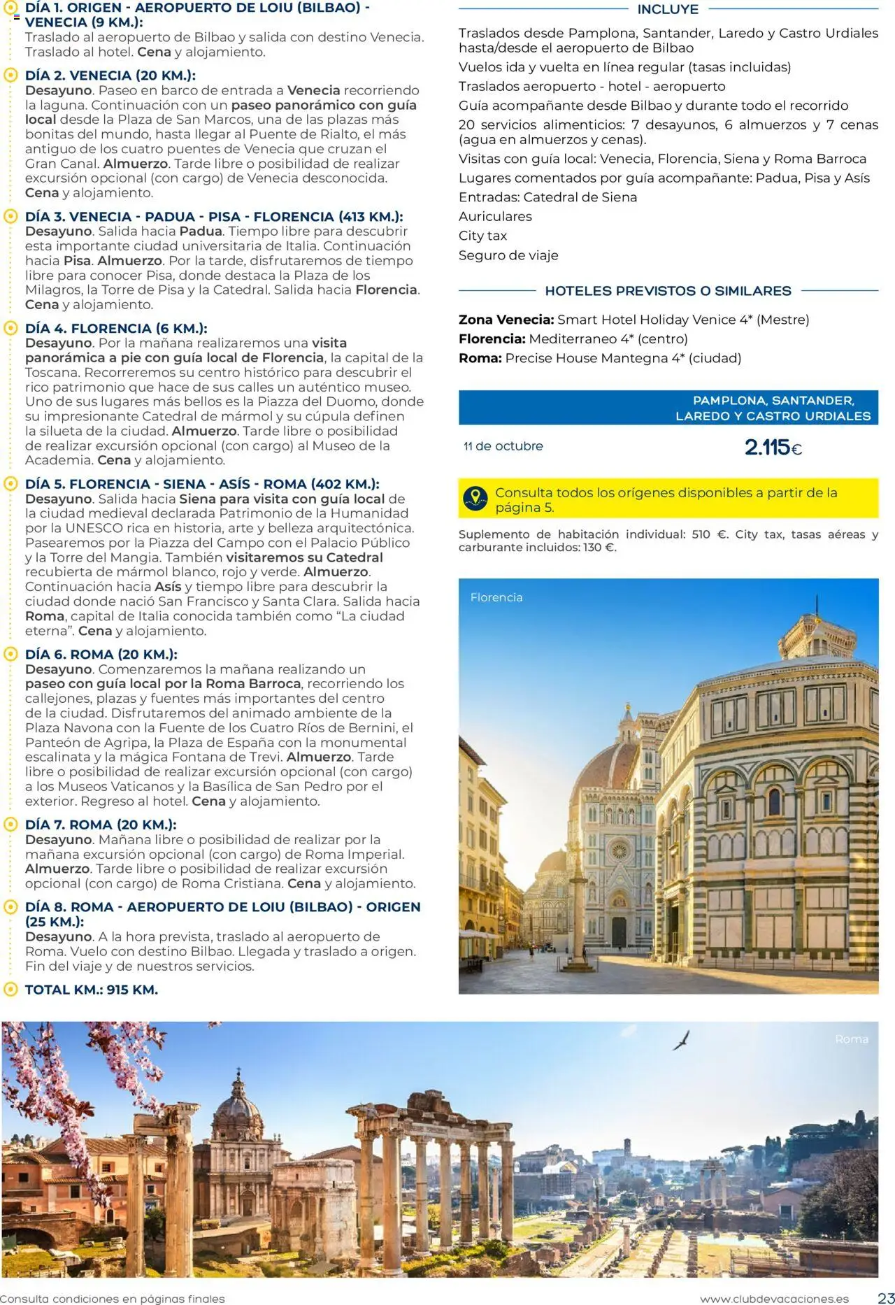 Viajes El Corte Inglés Zona Norte - Página de 23 - Válido desde 03/04/2025