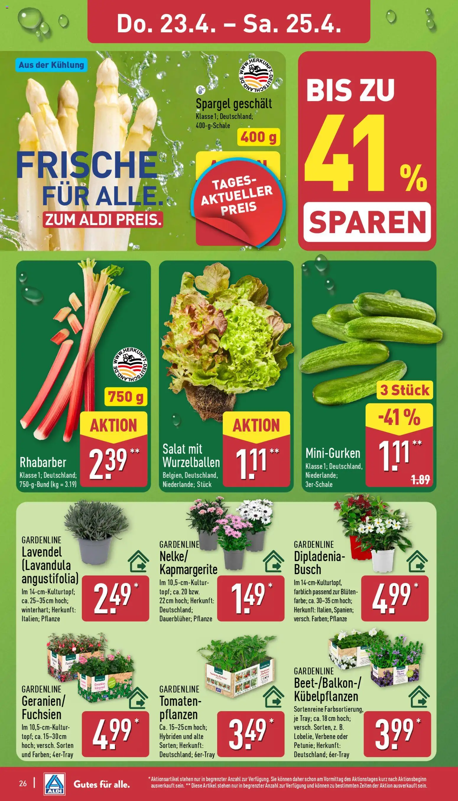 Aldi Prospekt 	 - Seite 26 - gültig ab 20.04.2026