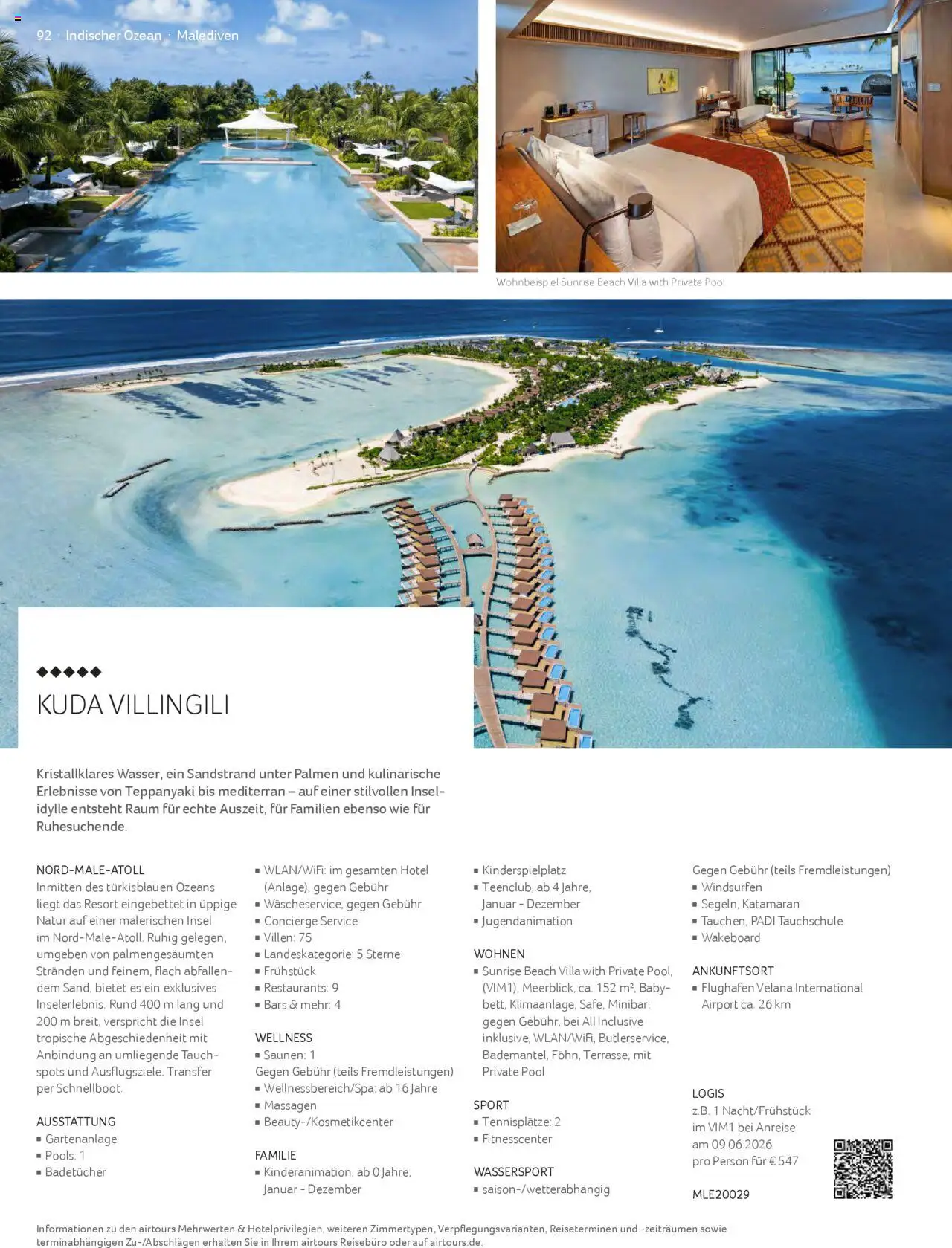 TUI airtours Katalog  Erstklassige Fernreisen 2025/26 - Seite 92 - gültig ab 01.11.2025